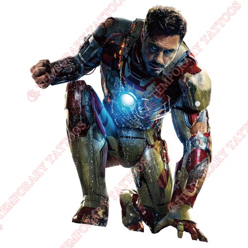 Iron Man Customize Temporary Tattoos Stickers NO.204